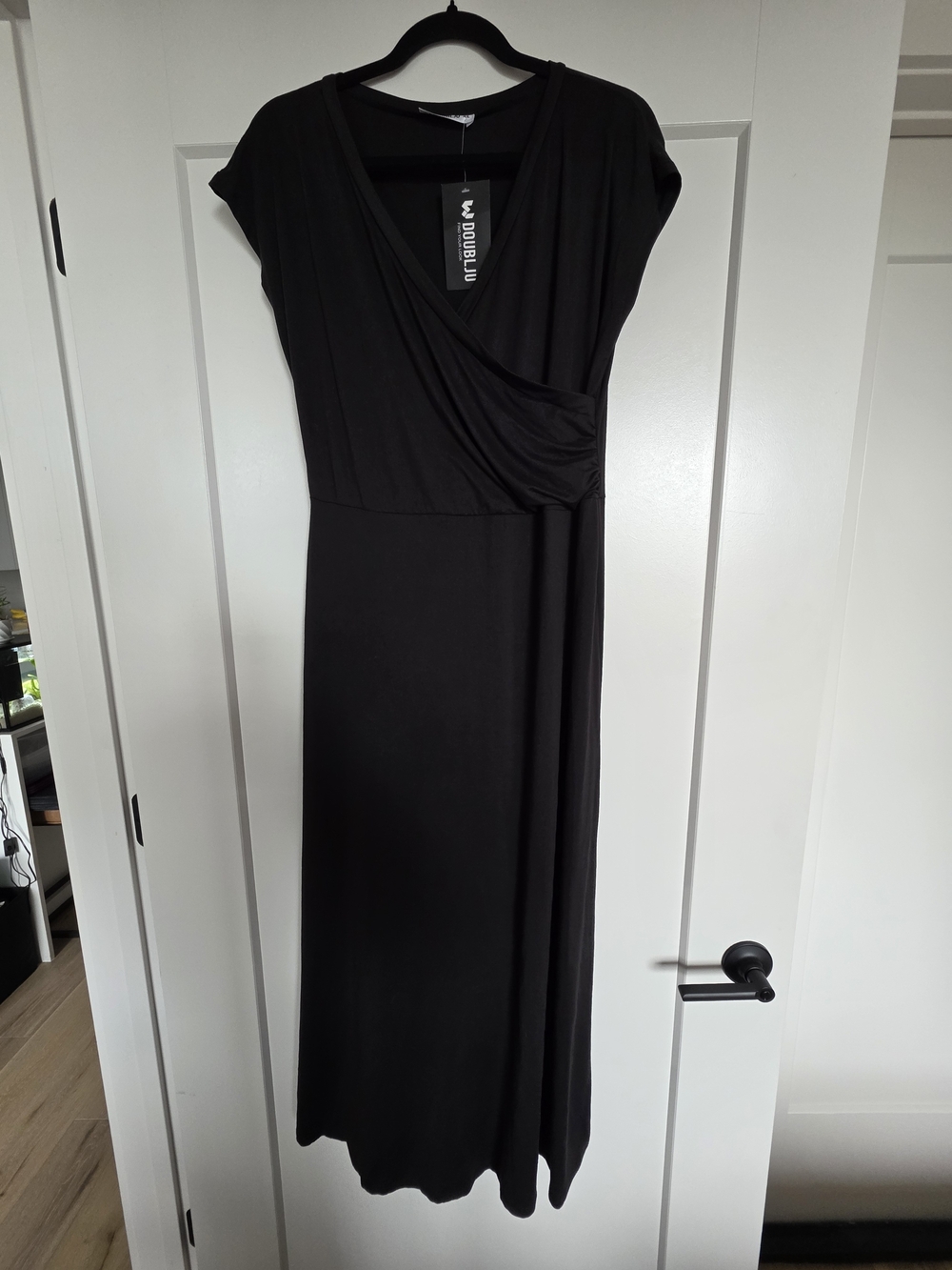 Doublju Black Maxi Dress